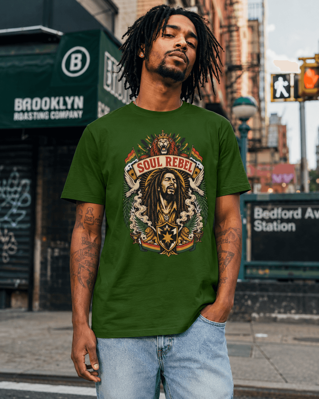 Soul Rebel tee — Kensington street