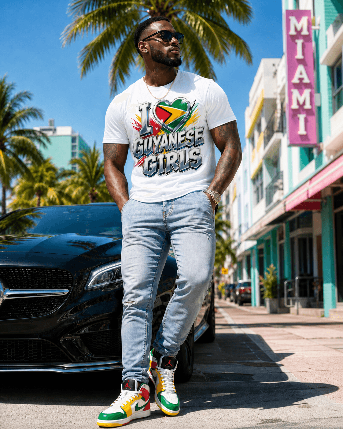 Guyanese Girls tee — Eglinton West street style