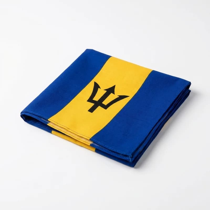Barbados Flag Bandana