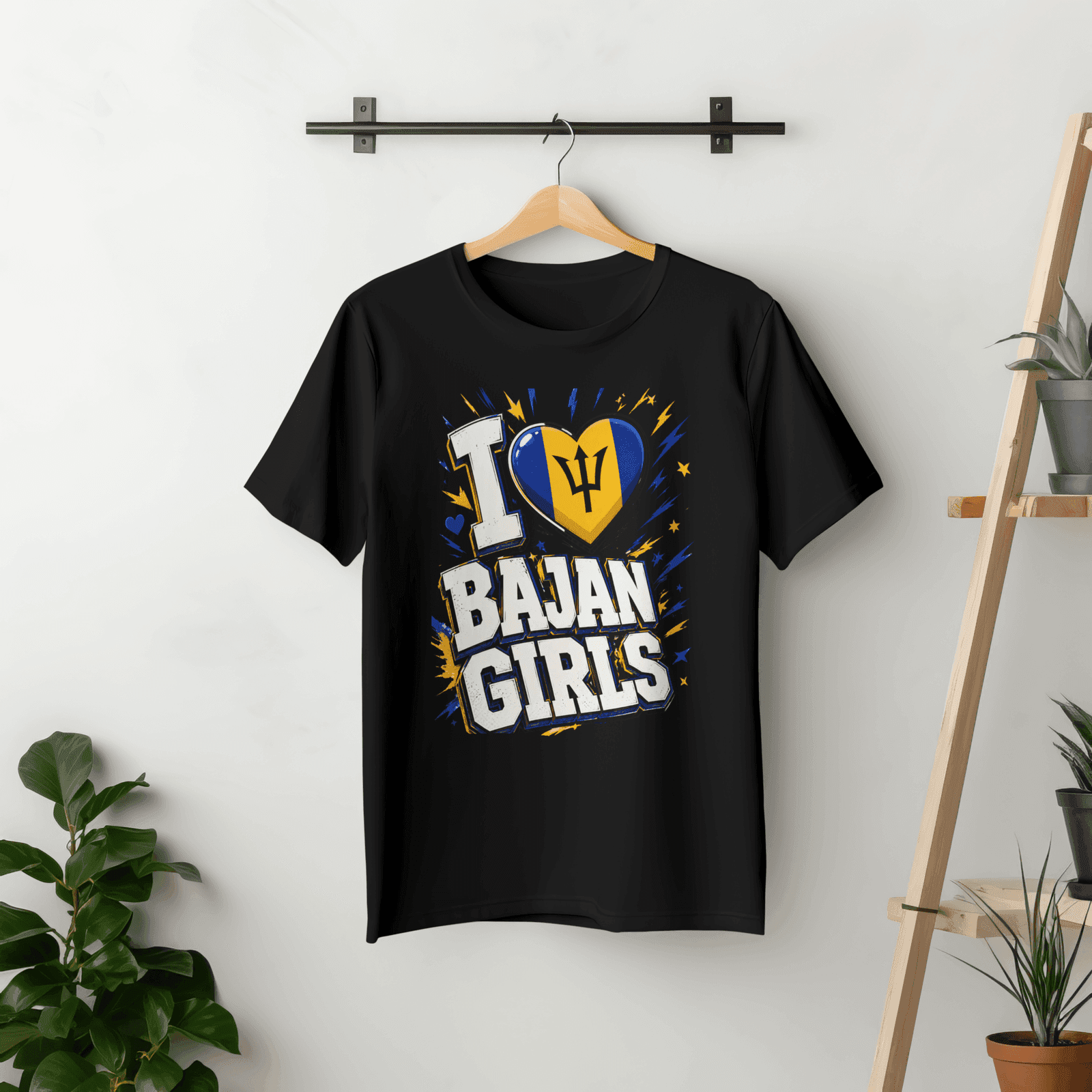 I Love Bajan Girls Tee