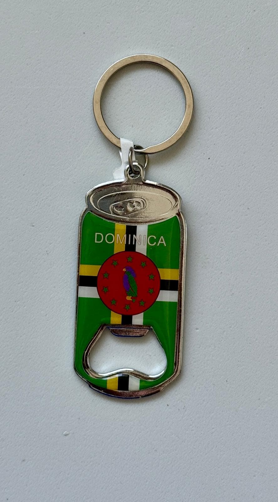 Dominica Bottle Opener Keychain
