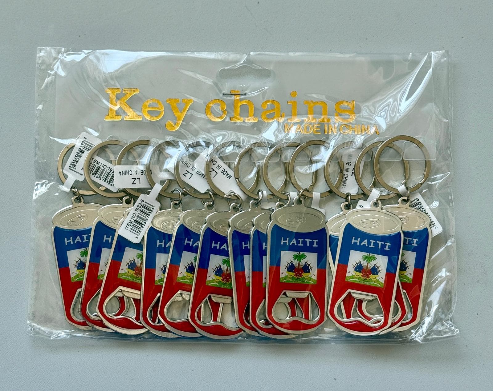 Haiti Bottle Opener Keychain