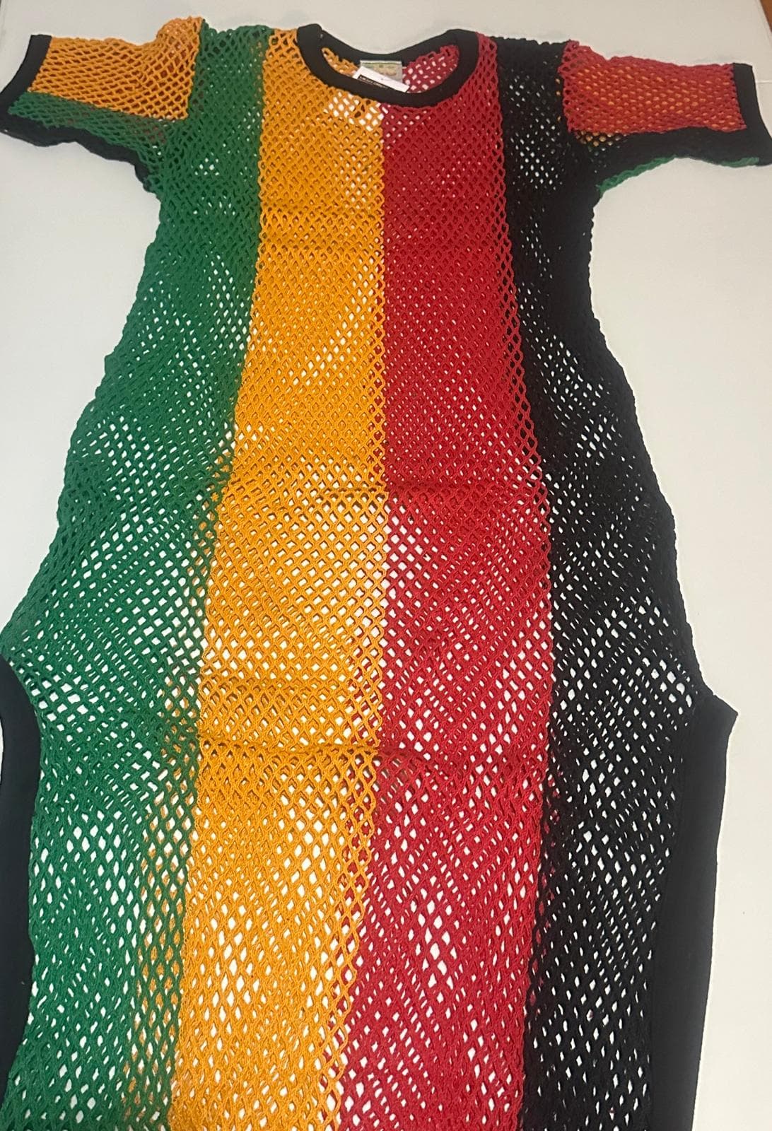 Rasta Mesh Tank Top