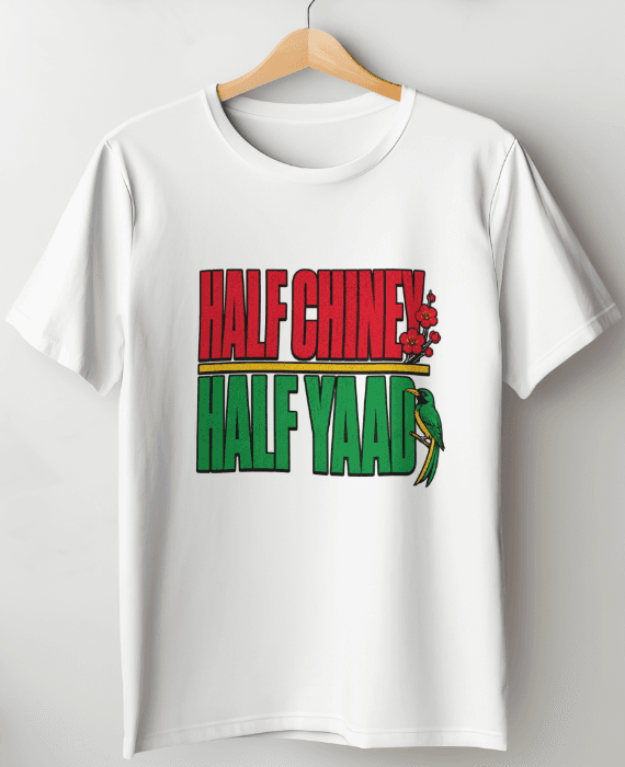 Half Chiney Half Yaad Tee